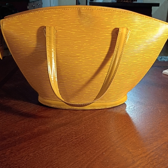 Louis Vuitton Yellow Tote Bag - Picture 4 of 16